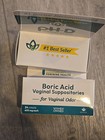  2  Ph-d Women Feminine Health Support Boric Vaginal Suppositories 24ct Exp 9 28