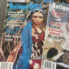 Antique Doll Collector Magazine Lot 12 Vtg Complete Set 2002 Design Color Glossy