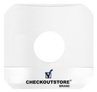 100 Cos Paper Record Inner Sleeves Round Corners  w Hole 10  Vinyl Record   3d