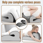 Sweet Spot Couple Pillow Couple Pillow Hip Pad Wedge Pillow Memory Foam 27  angle