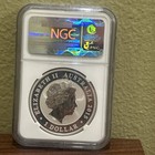 2015p Australia Silver  1 Kookaburra 25th Anniversary Ngc Ms 70 P25