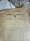 Hoffman Family High Bridge  Nj Detailed Letters   Family Business Document