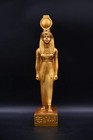 Rare Ancient Egyptian Antiquities Stone Statue Large Of Goddess Isis Egypt Bc