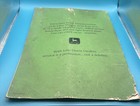 John Deere 88 110 132  3 Roller Belt Pickups Operators Manual Om-h78024 Issue K9