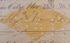 1901 The Bullion And Exchange Bank Check Carson City Nevada