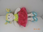 Baby Starters Blonde Pigtails Doll Plush 12  Pink Skirt Blue Shoes