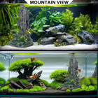 Aquarium Decoration Large And Tall For Fish Tank Rock Thematic Ornaments Aquariu