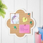 Decorative Cork Board Wall Organizer     Small Cute Bulletin Board For Home  Of   