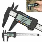 Digital Caliper 6  150mm Micrometer Lcd Gauge Vernier Measuring Ruler No Battery