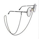 Metal Bead Eyeglass Chain Glasses Strap Holder Lanyard Sunglasses Non-slip
