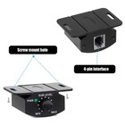 Car Amplifier Volume Control Cable With Stereo Bass Knob Dashboard Mount1472