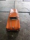 Vintagejapan Tin Litho Orange Station Wagon Friction Car Daito
