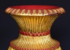 Early 20th Century  A Pair Of Burmese Lacquered Vases With Gilding