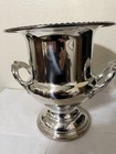 Vintage Leonard Gadroon Silver Plated Trophy Champagne Ice Bucket No  534 W box