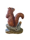 Vintage Red Squirrel Porcelain Figurine  5622 Andrea By Sadek 6 25  Japan