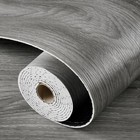 Peel And Stick Wood Flooring Grey Wood 15 8  X 80  Grey Wood Flooring Roll