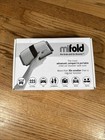 New Mifold Grab   Go Booster Portable Compact Car Child Seat - Slate Gray