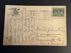 1907 Jamestown Exposition Food Products Bldg Post Card - Posted  Stamped