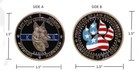  2  K9 Police Challenge Coins Pack