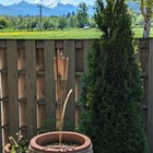 Copper Cattail Wind Chimes