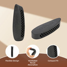 Tourbon Hunting Recoil Pad Rifle shotgun Rubber Plate Grind-to- Fit Buttpad Hunt