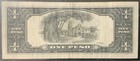 1949 Philippines Paper Money - One Peso Banknote 
