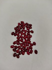 7x5 Mm Natural Ruby Oval Cabochons 1 20 Cts Loose Gemstone For Jewelry 2 Pc