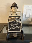 Vintage Marx Charlie Mccarthy   Edger Bergen  Wind Up Tin Toy Car  nonworking 