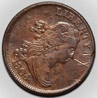 1804 Draped Bust Half Cent  c-10  - Crosslet 4 stems - Scrapes - 1 2c Coin