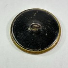 Antique Brass Picture Button Cat   Lizard On Wall 1-1 16 