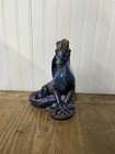 Windstone Editions  1986 Pena Peacock Blue Male Dragon Retired Vintage