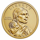 2026-p  Sacagawea  1 Native American Golden Dollar  Polly Cooper   In Stock