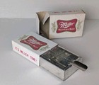 Vintage Miller High Life Portable Ashtray W original Box  Great Shape  Rare