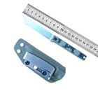 Dark Angle Tactical Knife  Full Tang Kydex Sheath  Razor Sharp  Stainless Steel