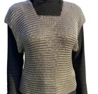 Aluminium Butted Chainmail Sleeveless Shirt Costume Armor Chainmail
