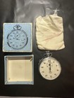Gallet By Racine Swiss Made Vintage Mechanical 1 100 Th Stopwatch With Box