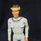 Vintage Marx Johnny West Chief Geronimo Indian Action Figure With Accessories