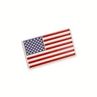 Authentic Official American Flag Enamel Lapel Pin Proudly 1 Inch  Multicolor