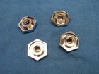Oem   Knucklehead Rocker Shaft End Nuts  Some Shelf Wear  Nos  Solid