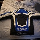 Authentic Blue Yamaha Racing Fxr Winter Bomber Jacket Yamalube Gytr Men   s Large