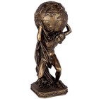 Design Toscano Atlas Holding Astronomy Globe Statue  Polyresin  5 5 x4 5 x12 5 h