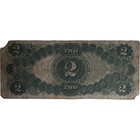 1917  2 Two Dollar Red Seal - United States Legal Tender Note - Circulated