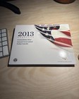 2013 Us Mint Annual Uncirculated Dollar Coin Set Burnished Silver Eagle