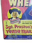 Quaker Puffed Rice Sgt Preston Yukon Trail  6 Rare 1957