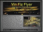 The Wright Bros  Vin Fiz - Genuine Piece Of The Original Fabric On Color Cert 