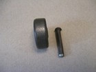 Antique One  1  Singer Sewing Machine Base Cast Iron Wheel 1-1 4  X 1 2    Axle