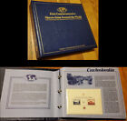 First Commemorative Sheets From Around The World  50 Sheets In Album 1937-1987
