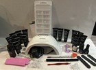 Jewhiteny 48w Uv led Nail Lamp Gel Polish Dryer Timer Mode White W  Adapter