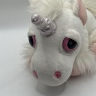 Rare Russ Berrie Sparkle Unicorn White Plush Stuffed Animal 10  Lil Peepers Guc