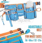 Hi-spec 16pc Kids Tool Set W  Tool Belt Child Diy Tool Kit Stem Play Blue